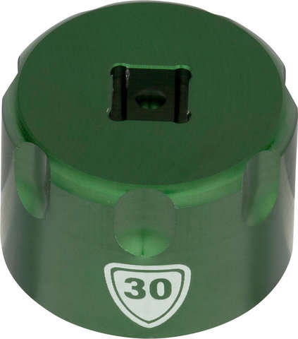 Abbey Bike Tools Accesorio Suspension Top Cap Socket - green/30 mm