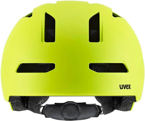 uvex casco LED urban planet - lime matt/54 - 58 cm