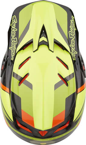 Troy Lee Designs D4 Carbon MIPS Helmet - omega black-yellow/57-58
