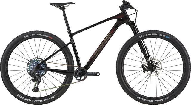 Cannondale Vélo Tout-Terrain Scalpel HT Hi-MOD Ultimate Carbone 29" - tinted red/110 /29"/L