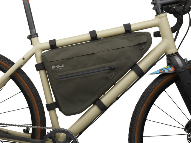 Brooks Sacoche de Cadre Scape Full Frame Bag - mud green/5500 