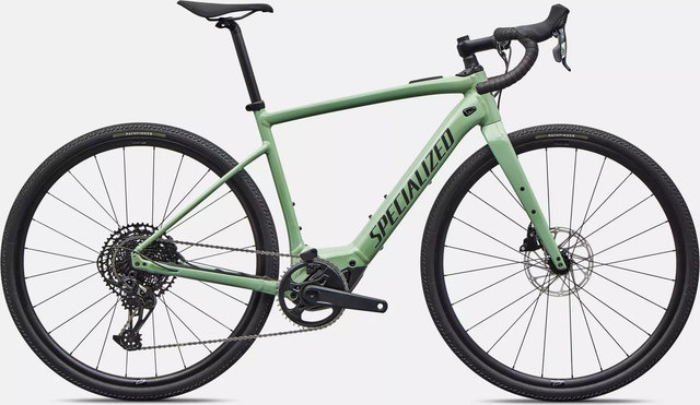 Specialized Turbo Creo 2 Comp E-Gravel bike - gloss pistachio-smoke/28"/55 mm/XL/175,0 mm Specialized Turbo Creo 2 Comp E-Gravel bike - gloss pistachio-smoke/28"/55 mm/XL/175,0 mm