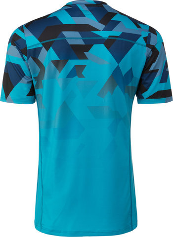 Yeti Cycles Maillot Enduro S/S - turq geo fade/L