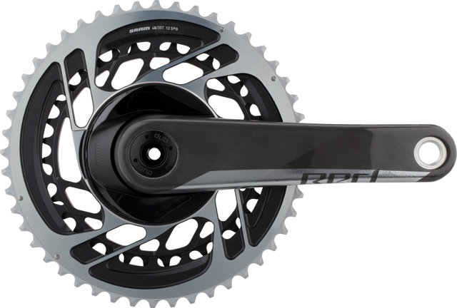 SRAM Red DUB 2x12-speed Crankset - black/172.5 mm 35-48