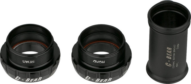 C-BEAR BSA Shimano Cyclocross Bottom Bracket - black/BSA