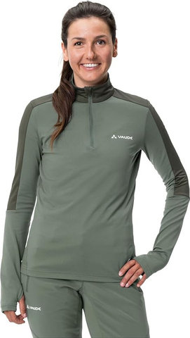 VAUDE Pull polaire pour femme Livigno Halfzip II - sage | XS