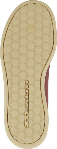 Five Ten Sleuth DLX Canvas Women's MTB Shoes - 2024 Model - quiet crimson-ftwr white-core black/38/38