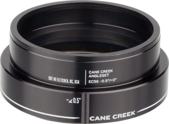 Cane Creek Kit AngleSet ZS44/28,6 - EC56/40 p. juego de dirección cónico - black/ZS44/28,6 - EC56/40