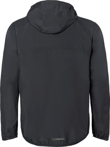 VAUDE Rain jacket - black/M