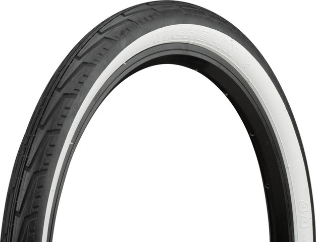 Michelin Cubierta de alambre City'J 20" - negro / blanco/20 /44 /44-406/1.75 