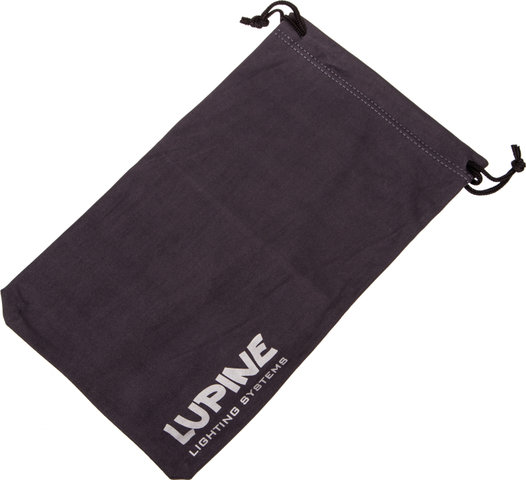 Lupine Bolsa de microfibra - negro/grande