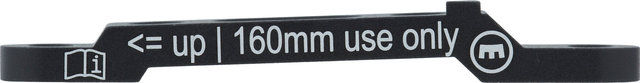 Magura Adaptador de frenos de disco para discos de 160 mm - negro/RD 140/160 sobre 160 FM