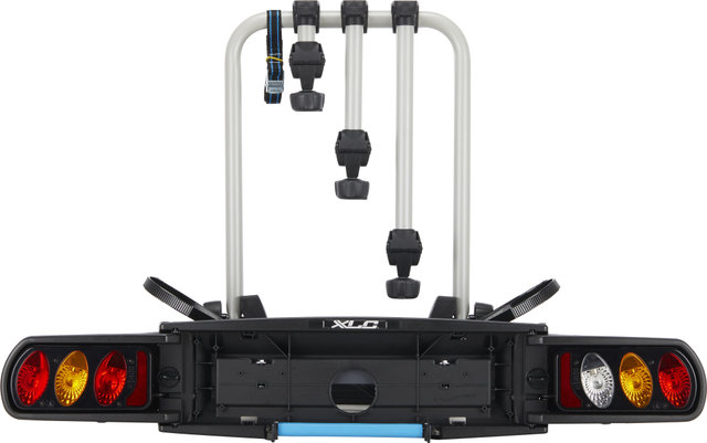 XLC VC-C03 Beluga 3-Bike Rack for Trailer Hitches - black