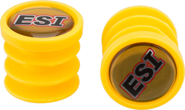 ESI Embouts de Guidon Bar Plugs - yellow