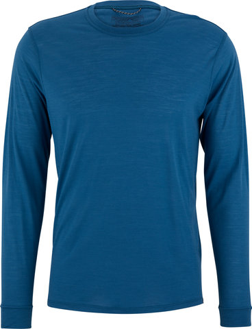 Patagonia Capilene Cool Merino L/S Shirt - wavy blue/M