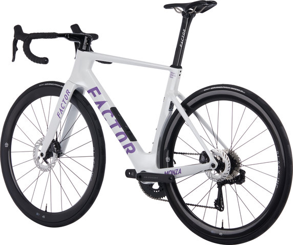Factor MONZA Ultegra Carbon 28" Rennrad - white-purple/28"/M/170,0 mm