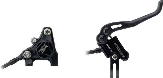 Trickstuff Piccola Carbon v+h ensemble frein à disque Flatmount / Postmount - noir-noir/Ensemble/gauche/droite (spécifique)