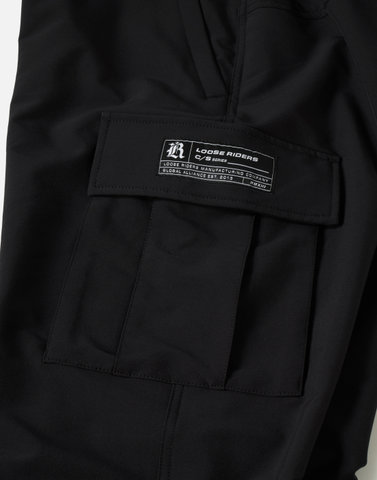 Loose Riders C/S Cargo Trousers - black | XS
