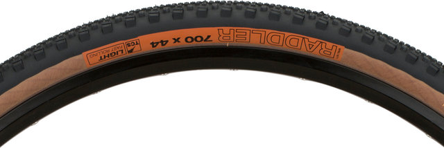 WTB Cubierta plegable Raddler TCS Light Fast Rolling 28" - negro-marrón/28 /44 /44-622