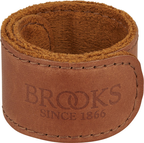 Brooks Sangle pour Pantalon Trouser Strap en Cuir Véritable - honey