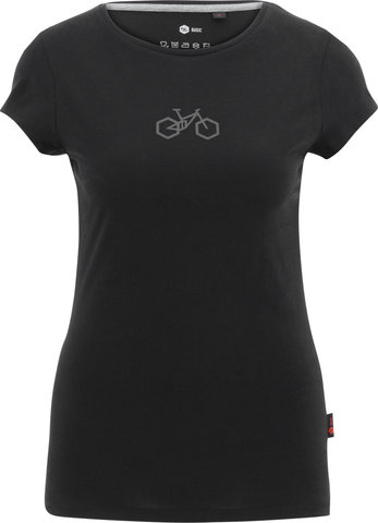 bc basic MTB T-Shirt Women - carbon black/S