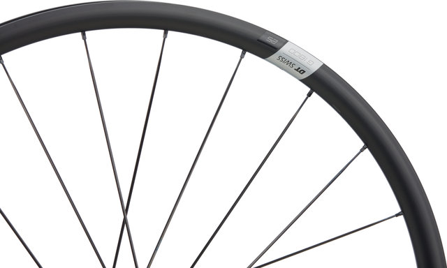 DT Swiss Juego de ruedas G 1800 SPLINE 25 Disc Center Lock 28" - negro/142 mm/100 mm/28"/Shimano carretera/100 mm/Shimano carretera/100 mm/142 mm