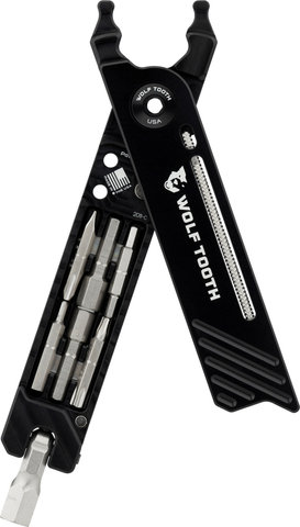 Wolf Tooth Components Pince Combinée 8-Bit Pack Pliers avec Outil Multifonctions - black-black