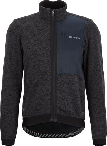 Craft Chaqueta Adv Gravel SubZ Knit - black melange/M