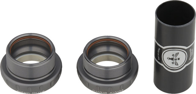 Chris King ThreadFit 24 Bottom Bracket - matte slate/BSA