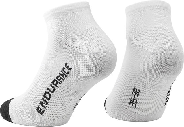 ASSOS Chaussettes Endurance Low S11 - white series | 43 - 46