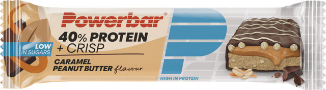 Powerbar 40% Protein + Crisp Riegel - caramel-peanut butter