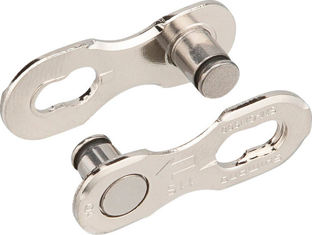 Shimano SM-CN900-11 Quick-Link Master Link - 2 Pack - silver
