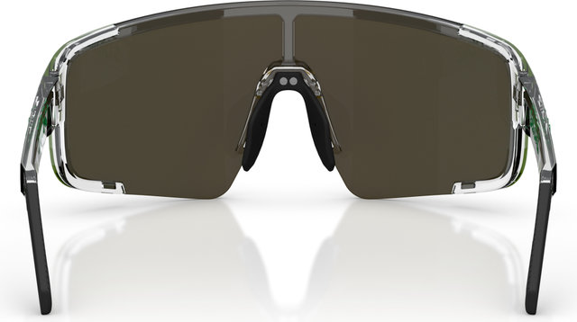 Bliz P003 Sports Glasses - transparent white | green