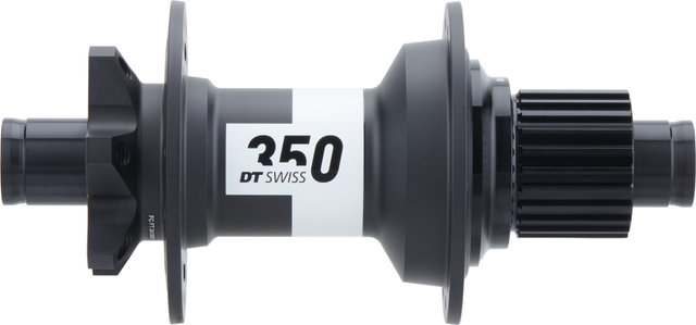 DT Swiss 350 MTB DB DEG 72 6-Loch HR-Nabe - schwarz/28/Shimano Micro Spline/12 mm Steckachse