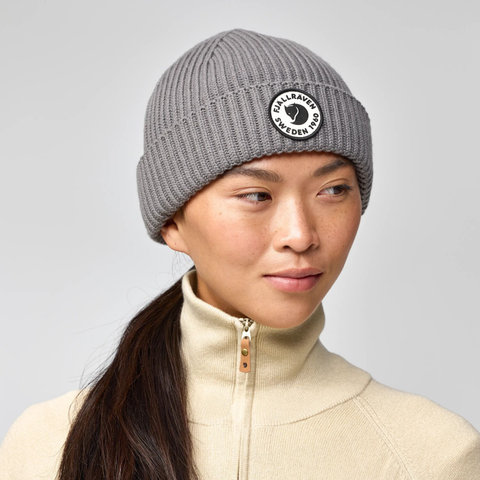 Fjällräven 1960 Lite Logo Mütze - grey | one size