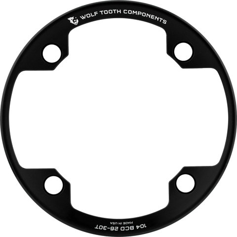 Wolf Tooth Components Anillo protector de cadena de 104 BCD Bash - black/26-30 dientes