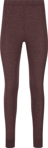 Whistler Cerro Merino L/S Women's Thermal Underwear Set - fudge | S