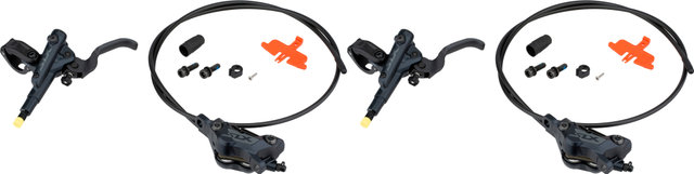 Shimano SLX v+h Set Scheibenbremse BR-M7120 J-Kit - schwarz/Set/links/rechts (seitenspezifisch)