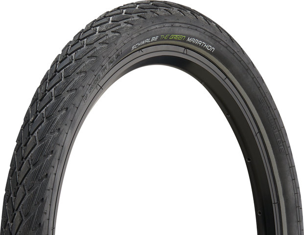 Schwalbe Cubierta de alambre Green Marathon Performance ADDIX Eco 20" - negro-reflejante/20 /47 /47-406/1.75 