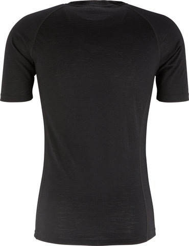 GripGrab Merino Polyfibre Shortsleeve Base Layer - black/M