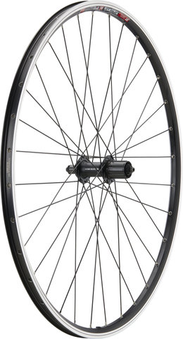 bc basic Set de Roues Urban Acera V-Brake DT Swiss 535 28" - noir | Set de 28" (avant 9x100 Dynamo + arrière 10x135) Shimano