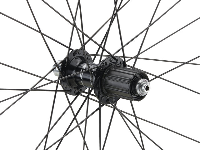 bc basic Race Shimano 105 DT Swiss R 460 28" Wheelset - black | 28" set (front 9x100 + rear 10x130) Shimano