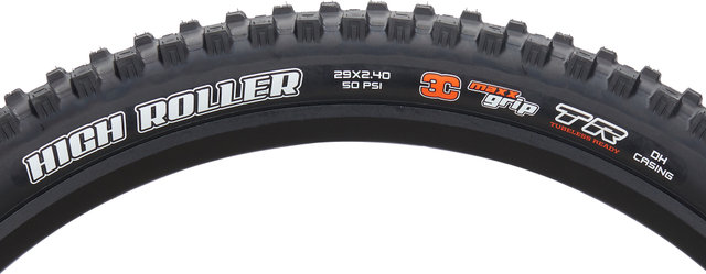 Maxxis HighRoller III 3C MaxxGrip DH WT TR 29" folding tire - black/61 mm/29 /2.4 /61-622