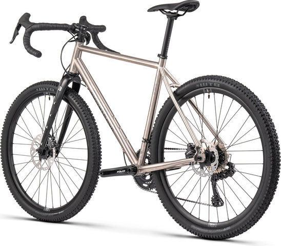 Bombtrack HOOK EXT TI vélo gravel en titane - titanium-black/27,5" (650B)/M