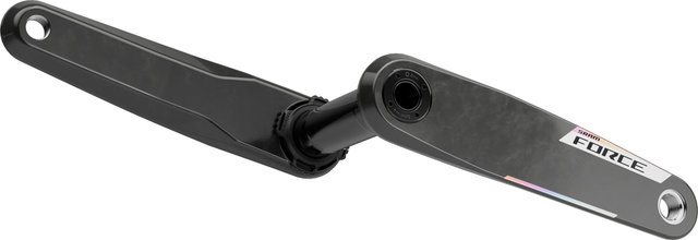 SRAM Force E1 XPLR DUB DM Carbon crank arm set - black/165.0 mm