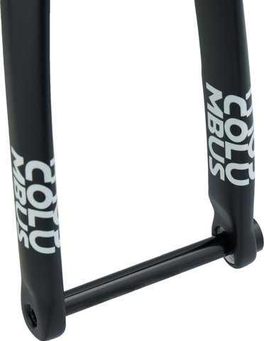 Columbus Horquilla de Carbono Futura Gravel - black mate/1 1/8" - 1 1/4" tapered/28"/12 mm Eje Pasante/100 mm/47 
