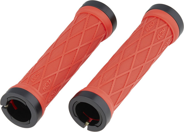 NC-17 Take Control II S-Pro Lock On Lenkergriffe - rot-schwarz/universal