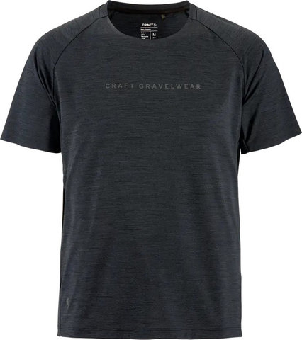 Craft Adv Gravel S/S Shirt - black-granite/S