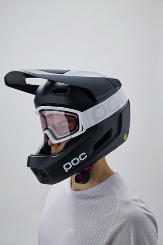 POC Zygon Goggle - hydrogen white-clarity trail-cloudy brown | clarity trail-cloudy brown