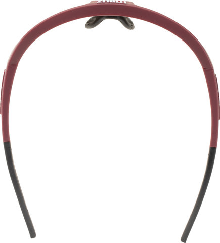 Bliz Lunettes de sport Matrix Small - matte burgundy | brown-rose